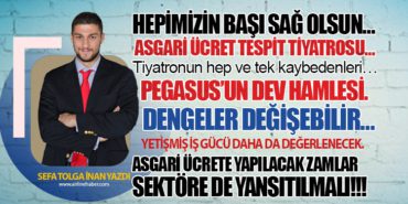 Asgari ücret tespit tiyatrosu… Dengeler değişebilir…