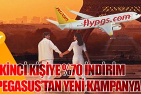 İkinci Kişiye %70 İndirim: Pegasus’tan Yeni Kampanya