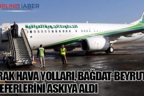 Irak Hava Yolları, Bağdat-Beyrut Seferlerini Askıya Aldı