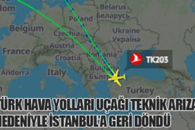 Türk Hava Yolları Uçağı Teknik Arıza Nedeniyle İstanbul’a Geri Döndü