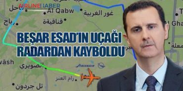 Beşar Esad’ın Uçağı Radardan Kayboldu