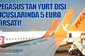 Pegasus’tan Yurt Dışı Uçuşlarında 5 Euro Fırsatı!