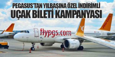 Pegasus’tan Yılbaşına Özel İndirimli Uçak Bileti Kampanyası