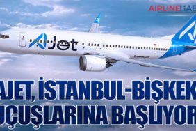 AJet, İstanbul-Bişkek Uçuşlarına Başlıyor