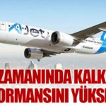 AJet, Zamanında Kalkış Performansını Yükseltti