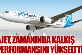 AJet, Zamanında Kalkış Performansını Yükseltti