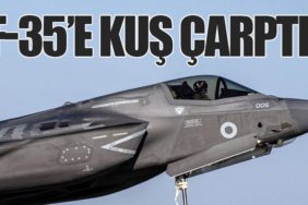 F-35’e Kuş Çarptı