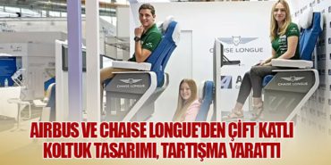 Airbus ve Chaise Longue’den Çift Katlı Koltuk Tasarımı, Tartışma Yarattı