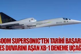 Boom Supersonic'ten Tarihi Başarı: Ses Duvarını Aşan XB-1 Deneme Uçağı