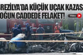 Brezilya’da Küçük Uçak Kazası: Yoğun Caddede Felaket!