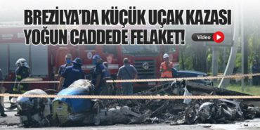Brezilya’da Küçük Uçak Kazası: Yoğun Caddede Felaket!