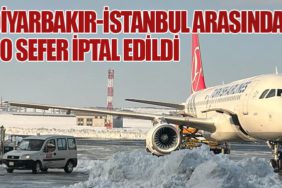 Diyarbakır-İstanbul Arasında 30 Sefer İptal Edildi