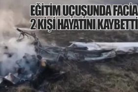 Eğitim Uçuşunda Facia: 2 Kişi Hayatını Kaybetti