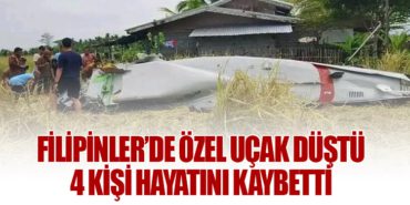 Filipinler’de Özel Uçak Düştü: 4 Kişi Hayatını Kaybetti