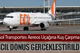 Gol Transportes Aereos Uçağına Kuş Çarpması: Acil Dönüş Gerçekleştirildi