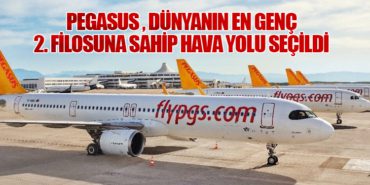 Pegasus Hava Yolları, Dünyanın En Genç 2. Filosuna Sahip Hava Yolu Seçildi