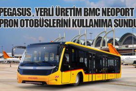Pegasus Hava Yolları, yerli üretim BMC NEOPORT apron otobüslerini kullanıma sundu