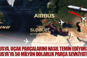 Rusya, Uçak Parçalarını Nasıl Temin Ediyor? Rusya’ya 50 Milyon Dolarlık Parça Sevkiyatı!