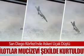 San Diego Körfezi’nde Askeri Uçak Düştü: Pilotlar Mucizevi Şekilde Kurtuldu!