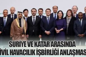 Suriye ve Katar Arasında Sivil Havacılık İşbirliği Anlaşması
