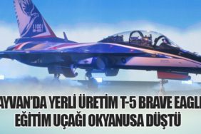 Tayvan’da Yerli Üretim T-5 Brave Eagle Eğitim Uçağı Okyanusa Düştü