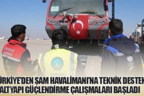Türkiye'den Şam Havalimanı’na Teknik Destek: Altyapı Güçlendirme Çalışmaları Başladı