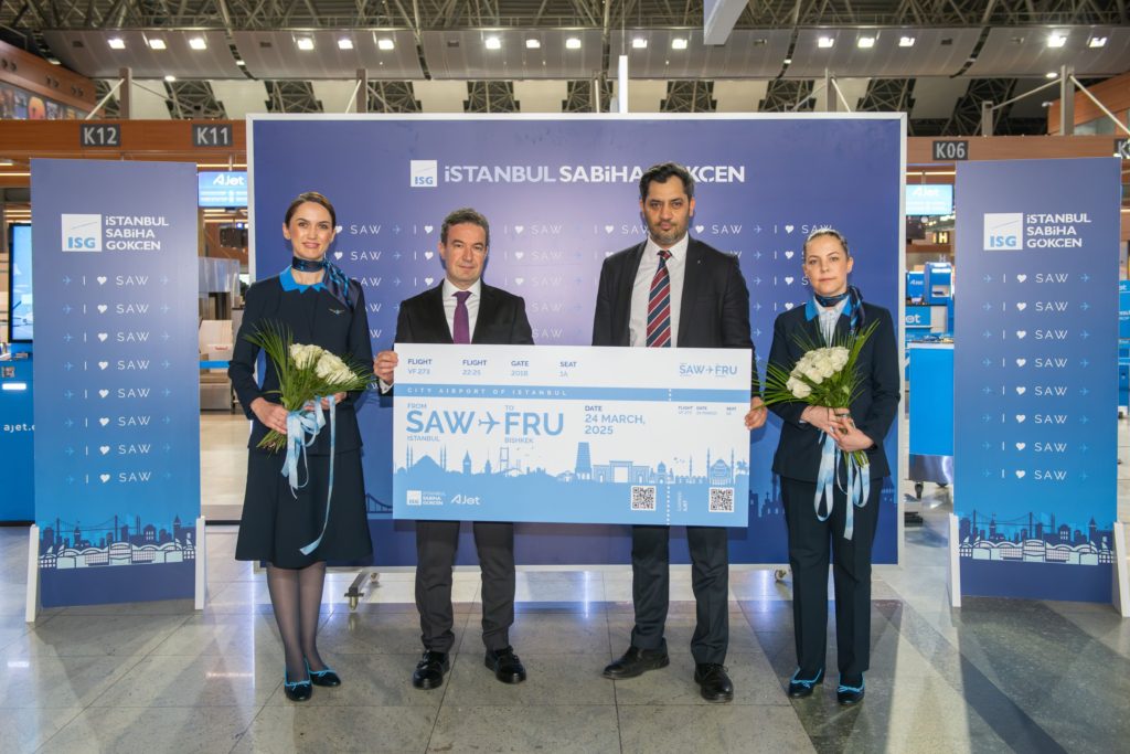 Son Dakika Havacılık Haberleri | Türk Hava Yolları, Pegasus, Sunexpress, Corendon, Havacılık, Havayolları, Havalimanları, Havaalanları, THY, Hostes, Pilot, Uçak, Kabin memuru, SHGM, DHMİ AJet Biskek Hat Acilisi 5