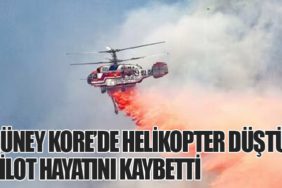 Güney Kore’de Helikopter Düştü: Pilot Hayatını Kaybetti