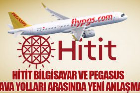 Hitit Bilgisayar ve Pegasus Hava Yolları Arasında Yeni Anlaşma