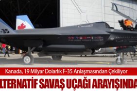 Kanada, 19 Milyar Dolarlık F-35 Anlaşmasından Çekiliyor: Alternatif Savaş Uçağı Arayışında