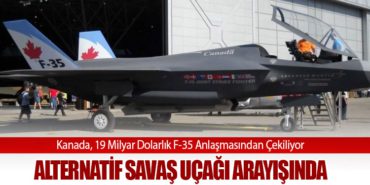 Kanada, 19 Milyar Dolarlık F-35 Anlaşmasından Çekiliyor: Alternatif Savaş Uçağı Arayışında