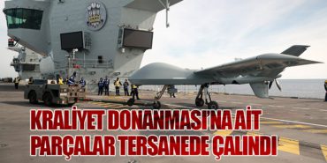 Kraliyet Donanması’na Ait Parçalar Tersanede Çalındı