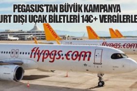 Pegasus'tan Büyük Kampanya: Yurt Dışı Uçak Biletleri 14€+ Vergilerle!