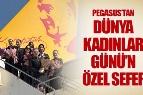 Pegasus’tan Dünya Kadınlar Günü’ne özel sefer