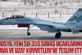 Rusya, Yeni Su-35S Savaş Uçaklarını Hava ve Uzay Kuvvetleri'ne Teslim Etti