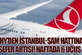 THY’den İstanbul-Şam Hattına Sefer Artışı! Haftada 6 Uçuş