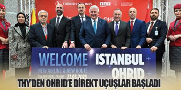 THY’den Ohrid’e Direkt Uçuşlar Başladı