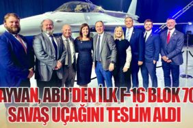 Tayvan, ABD'den İlk F-16 Blok 70 Savaş Uçağını Teslim Aldı