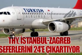 Türk Hava Yolları, İstanbul-Zagreb Seferlerini 24'e Çıkartıyor