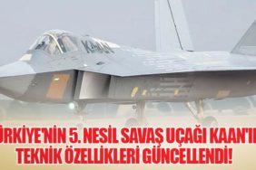 Türkiye'nin 5. Nesil Savaş Uçağı KAAN'ın Teknik Özellikleri Güncellendi!