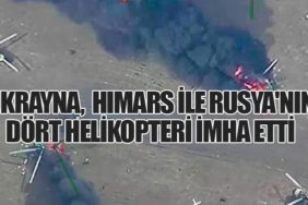 Ukrayna Özel Kuvvetleri, HIMARS ile Rusya'nın Belgorod Bölgesinde Dört Helikopteri İmha Etti
