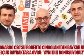 Leonardo CEO’su Roberto Cingolani’den Baykar ve Selçuk Bayraktar’a Övgü: "Aynı Dili Konuşuyoruz"