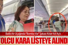 Batik Air Uçağında “Bomba Var” Şakası Krize Yol Açtı: Yolcu Kara Listeye Alındı