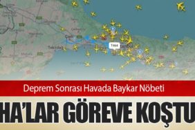 Deprem Sonrası Havada Baykar Nöbeti: İHA’lar Göreve Koştu