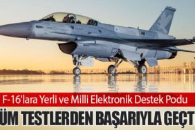 F-16'lara Yerli ve Milli Elektronik Destek Podu: Tüm Testlerden Başarıyla Geçti