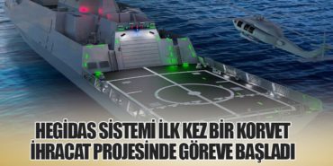 HEGİDAS Sistemi İlk Kez Bir Korvet İhracat Projesinde Göreve Başladı 4 Haberler TAV HEGİDAS Sistemi İlk Kez Bir Korvet İhracat Projesinde Göreve Başladı