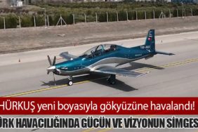 HÜRKUŞ yeni boyasıyla gökyüzüne havalandı! Türk Havacılığında Gücün ve Vizyonun Simgesi
