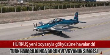 HÜRKUŞ yeni boyasıyla gökyüzüne havalandı! Türk Havacılığında Gücün ve Vizyonun Simgesi 7 Haberler İstanbul Havalimanı HÜRKUŞ yeni boyasıyla gökyüzüne havalandı! Türk Havacılığında Gücün ve Vizyonun Simgesi