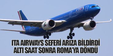 ITA Airways Seferi Arıza Bildirdi: Altı Saat Sonra Roma’ya Döndü 9 Haberler Airbus ITA Airways Seferi Arıza Bildirdi: Altı Saat Sonra Roma’ya Döndü