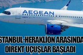 İstanbul-Heraklion Arasında Direkt Uçuşlar Başladı